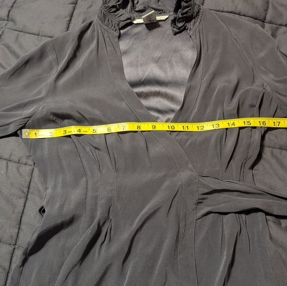 DVF Silk Wrap Blouse - Picture 7 of 8